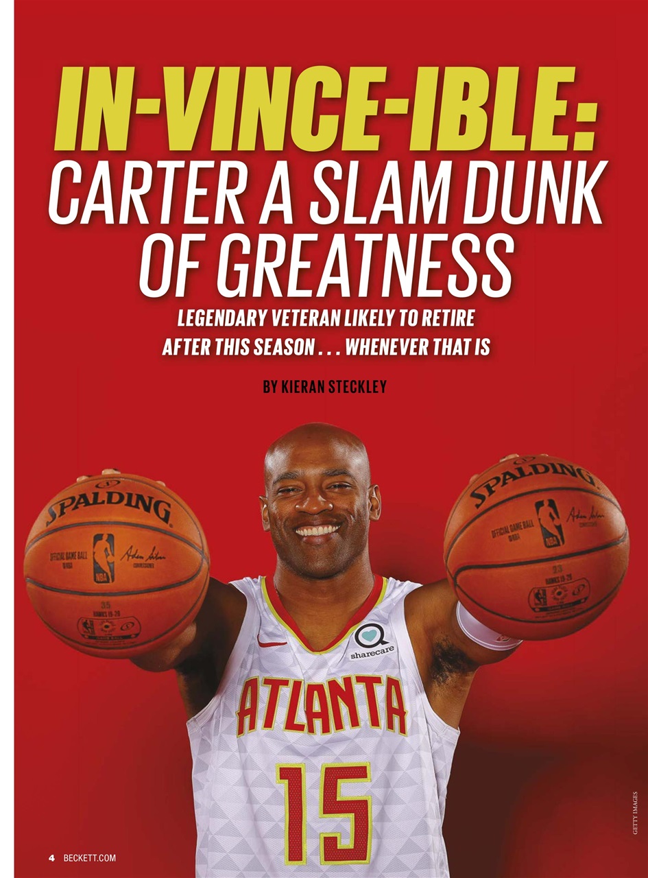 Beckett Basketball Magazine Preview Pages