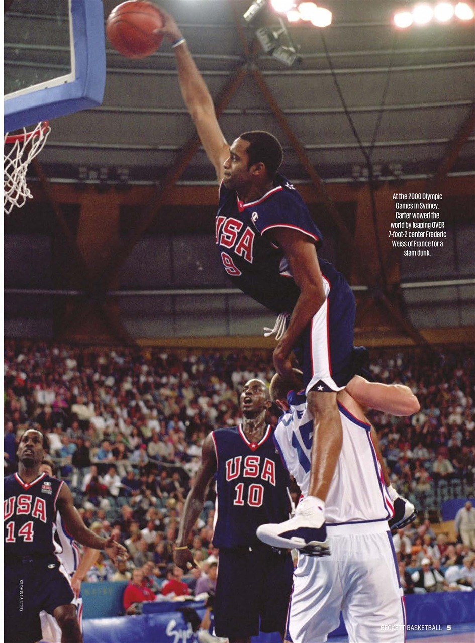 Beckett Basketball Magazine Preview Pages