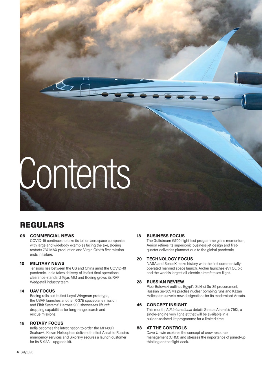 AIR International Preview Pages