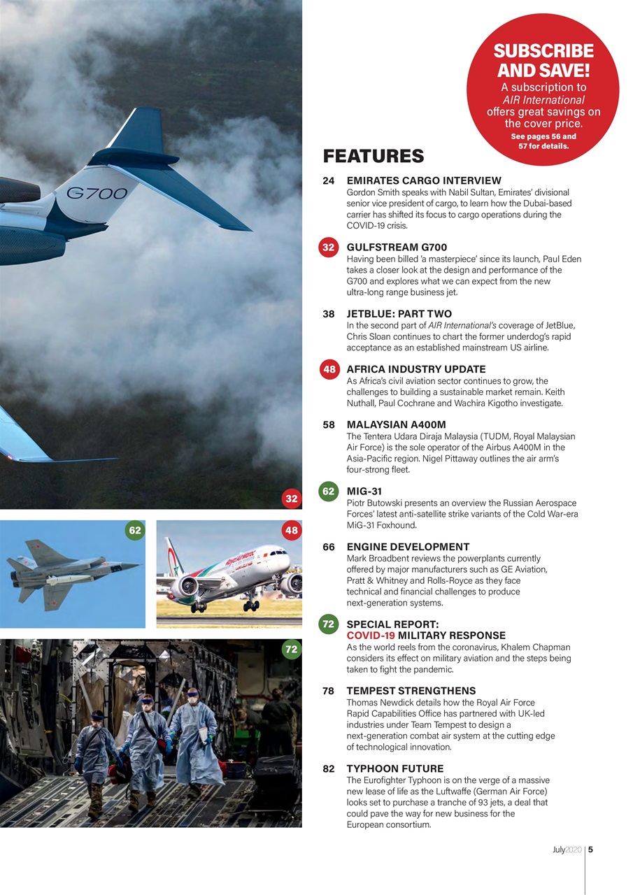 AIR International Preview Pages