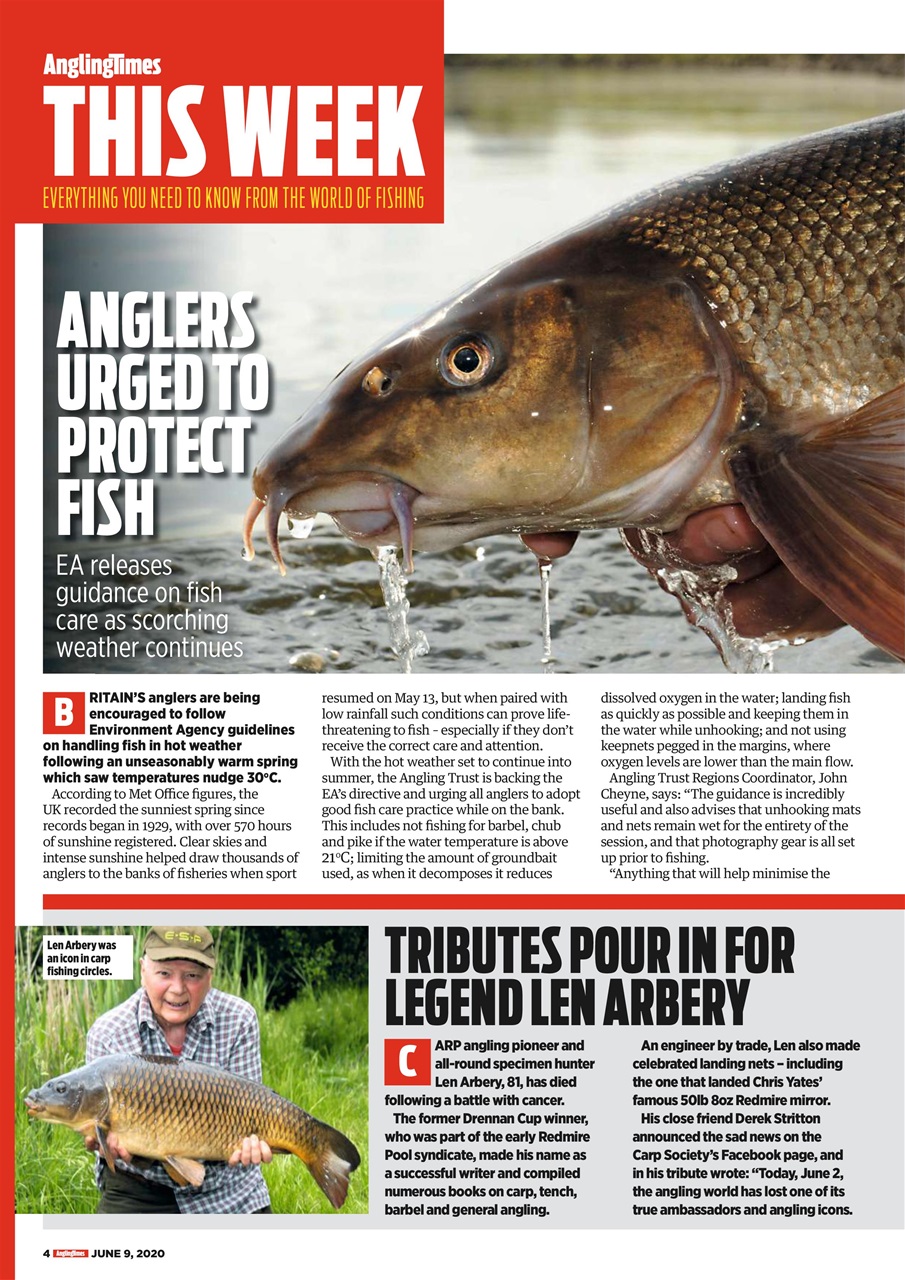 Angling Times Preview Pages