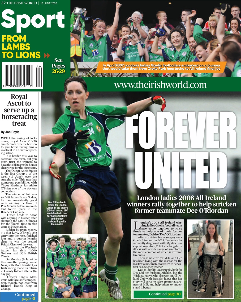Irish World Preview Pages