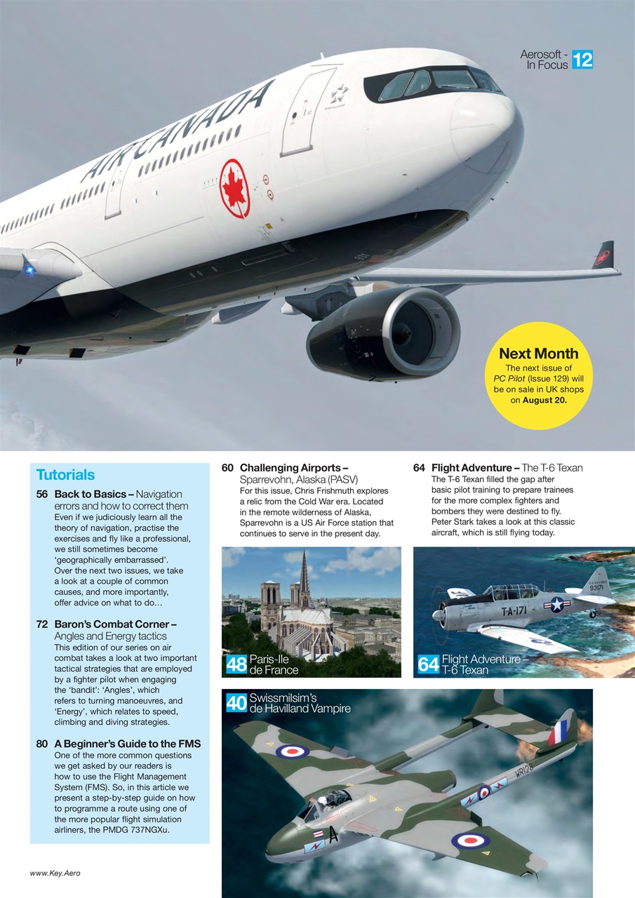 PC Pilot Preview Pages