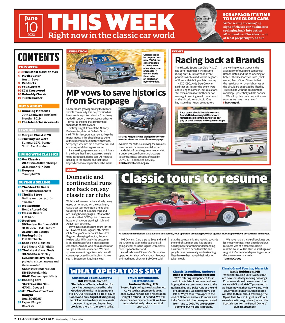 Classic Car Weekly Preview Pages