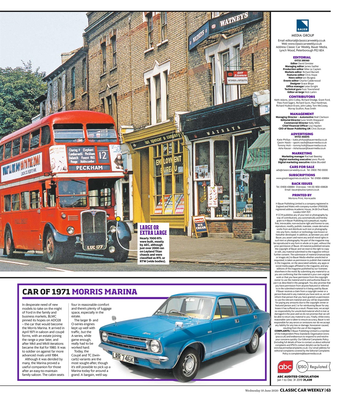 Classic Car Weekly Preview Pages