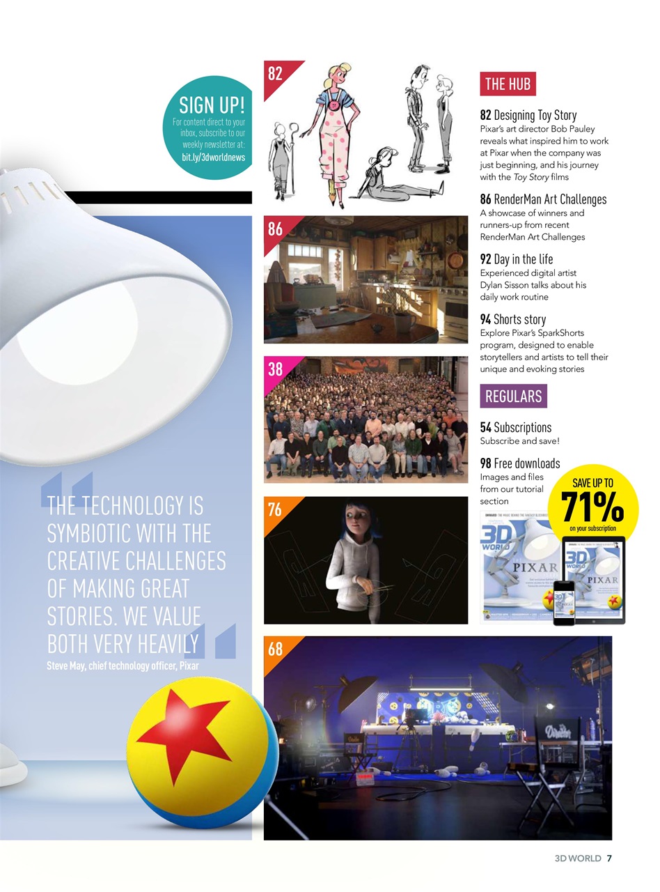 3D World Preview Pages