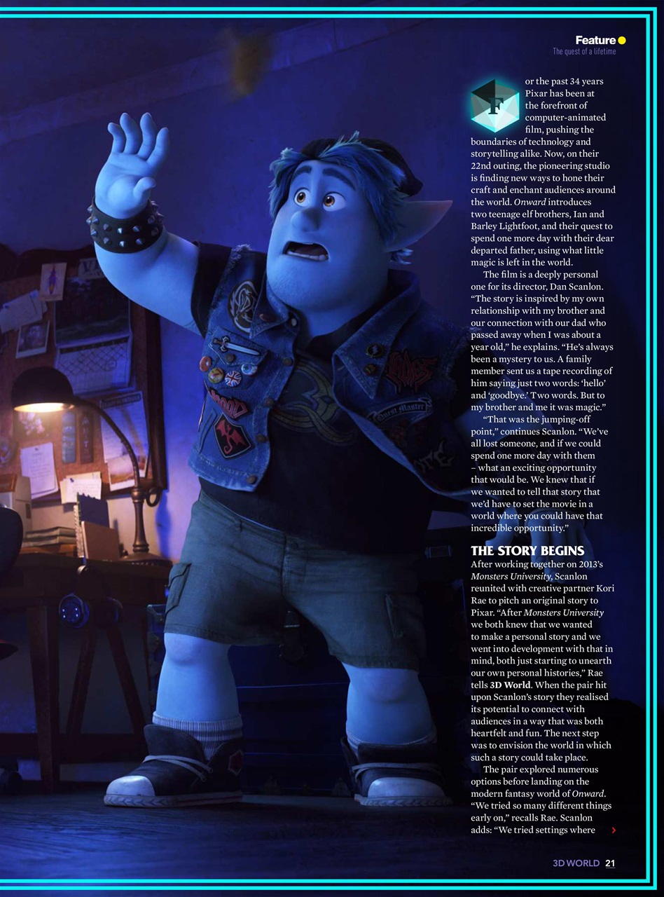 3D World Preview Pages