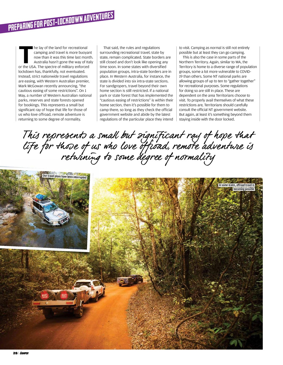 Camper Trailer Australia Preview Pages