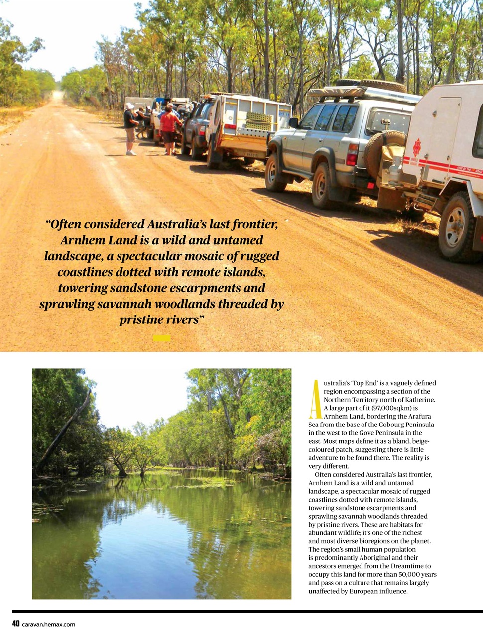 Caravan World Preview Pages