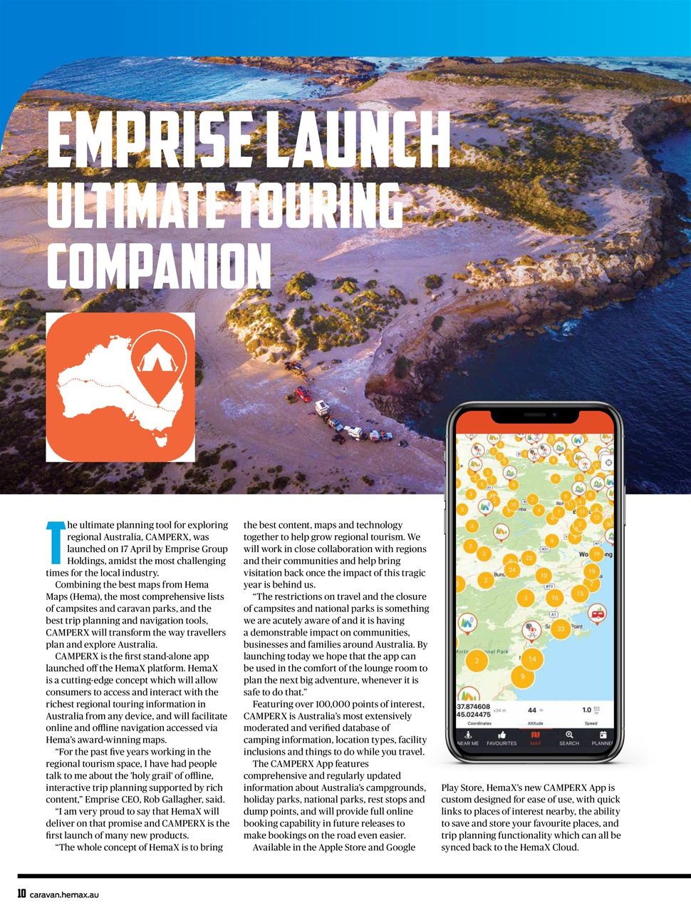 Caravan World Preview Pages