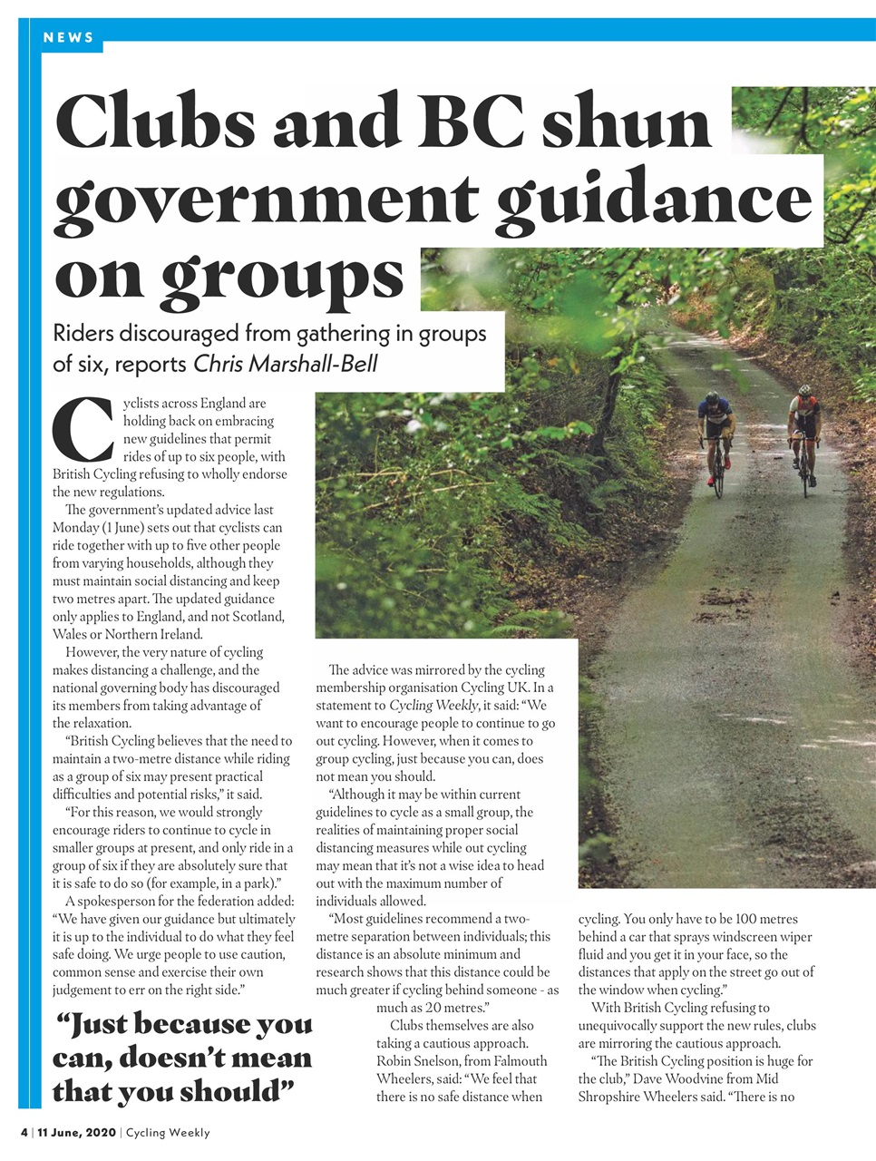 Cycling Weekly Preview Pages