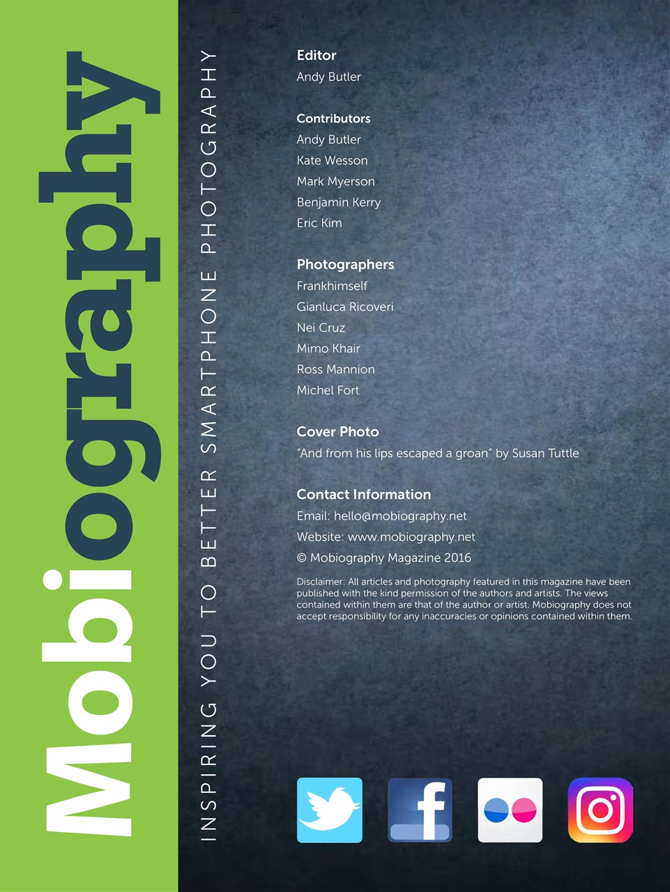 Mobiography Preview Pages