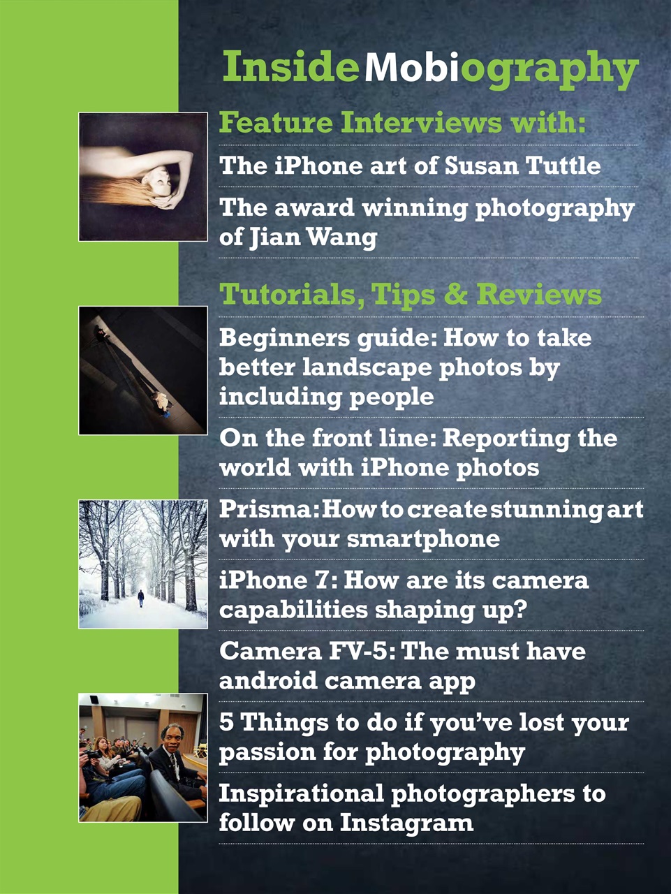 Mobiography Preview Pages