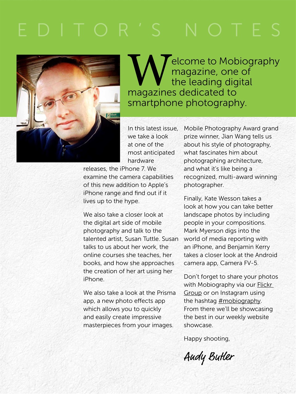 Mobiography Preview Pages