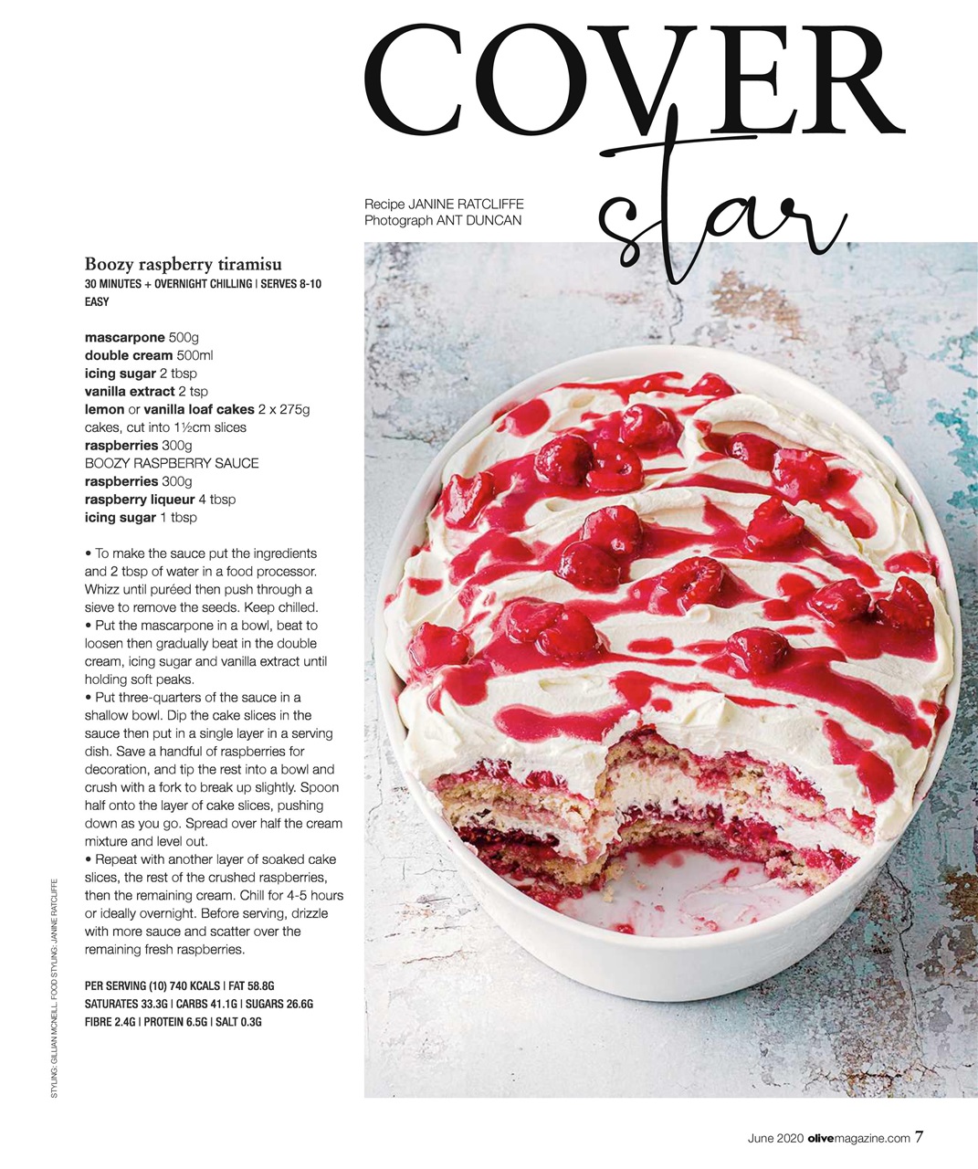 Olive Magazine Preview Pages