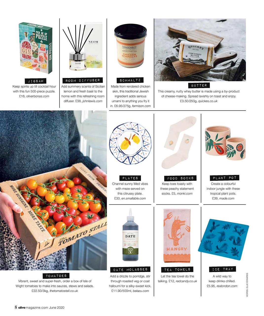 Olive Magazine Preview Pages