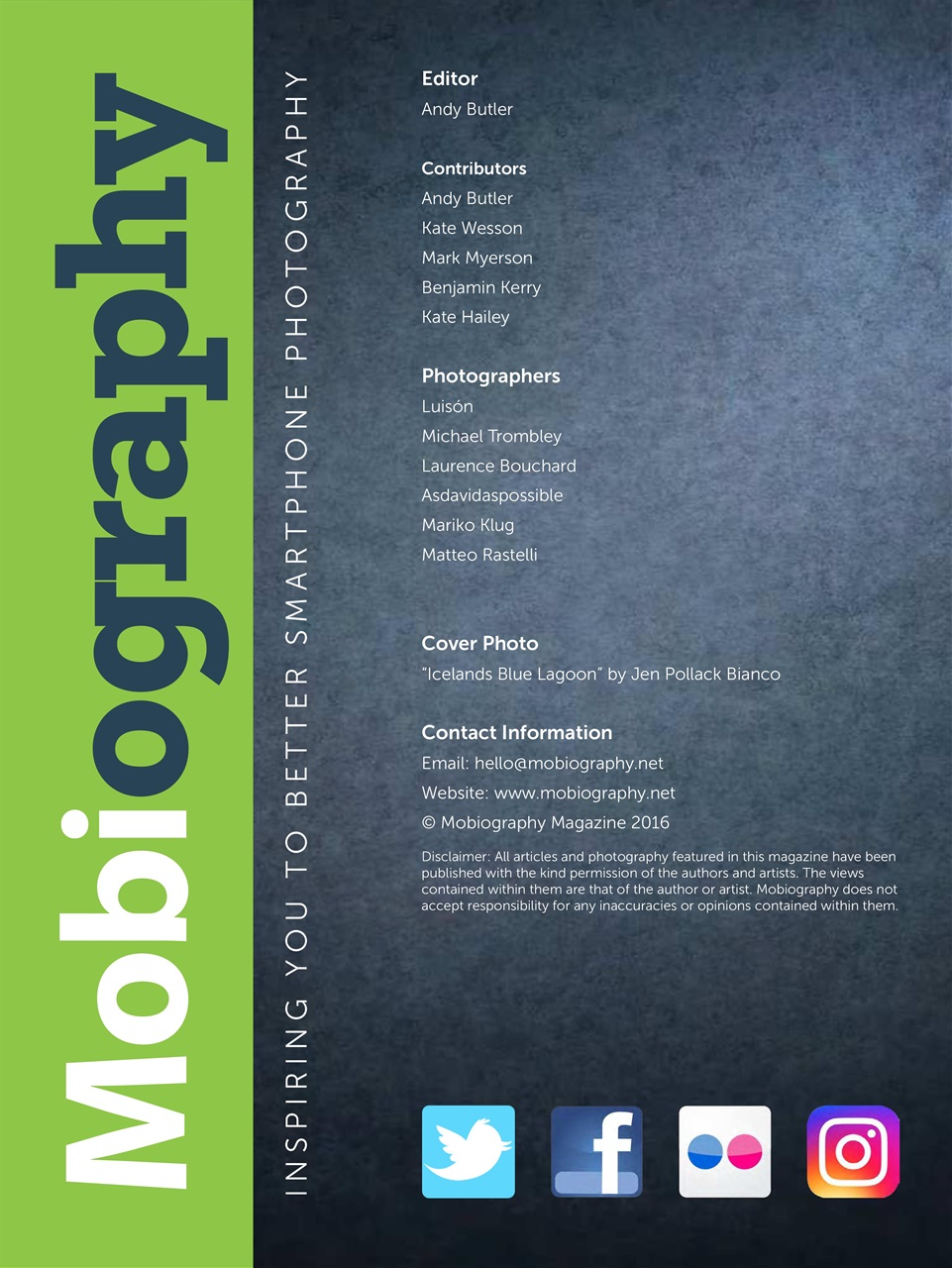 Mobiography Preview Pages