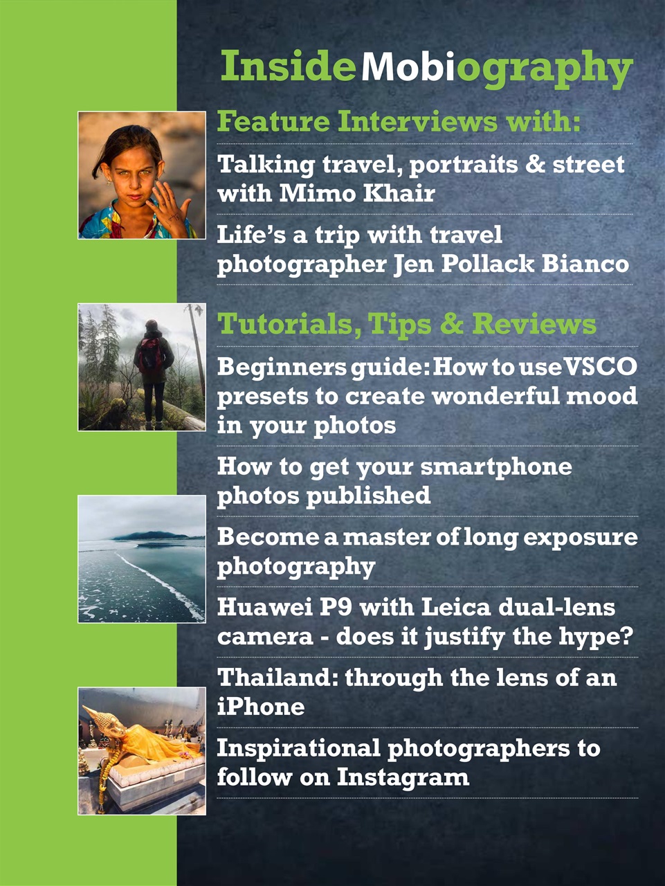 Mobiography Preview Pages