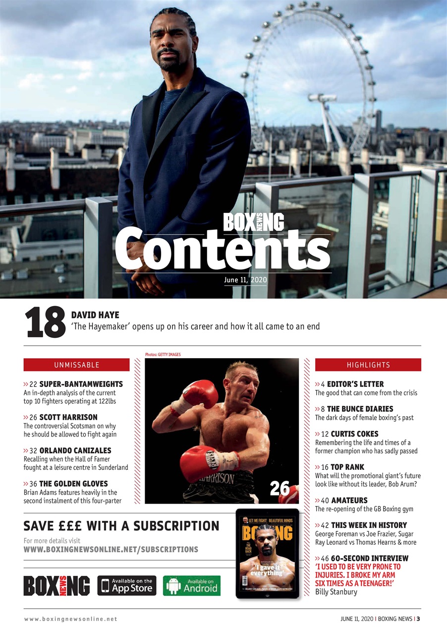 Boxing News Preview Pages