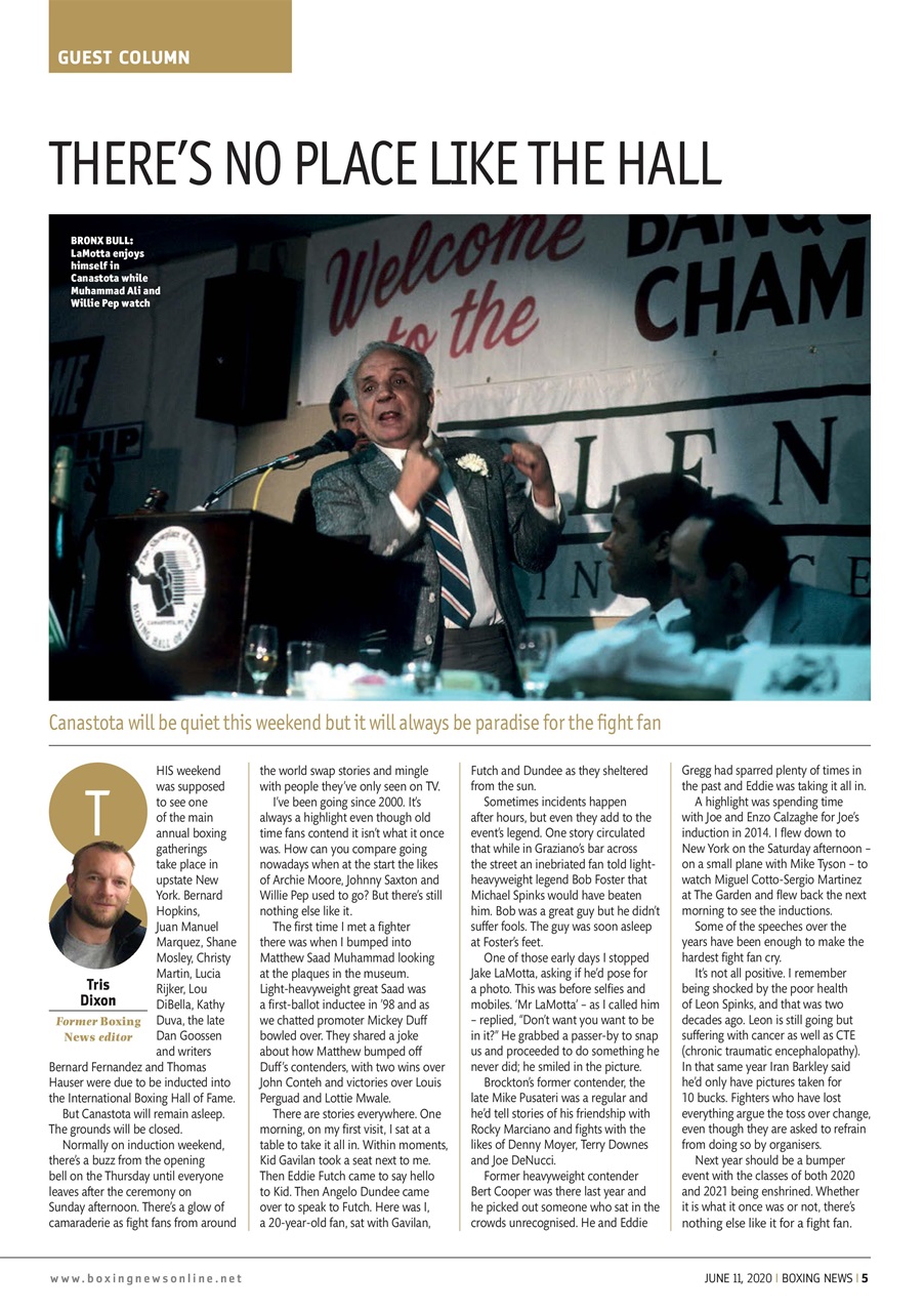 Boxing News Preview Pages