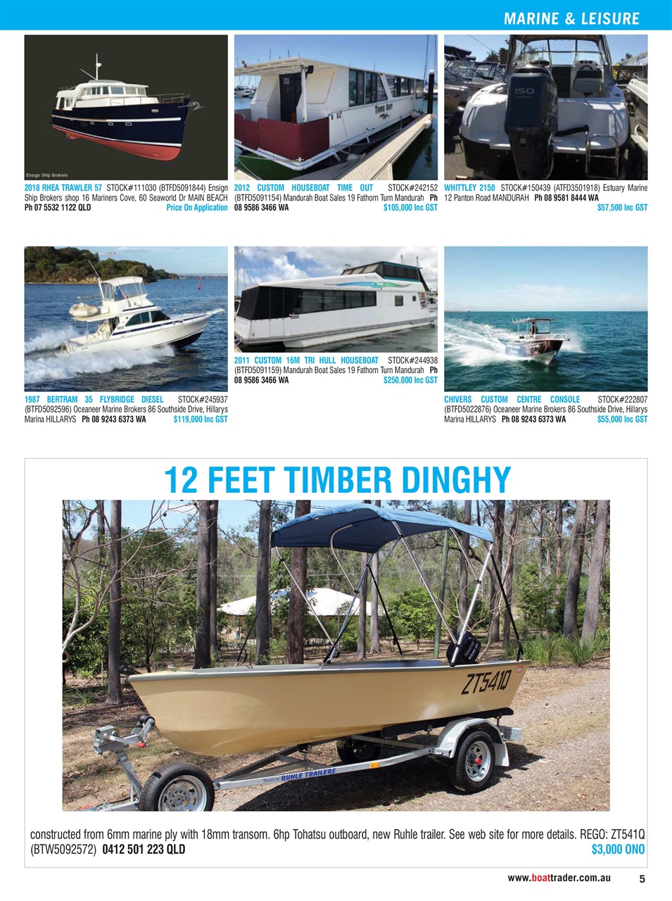 Boat Trader Australia Preview Pages