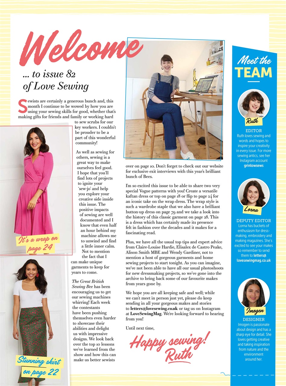 Love Sewing Preview Pages