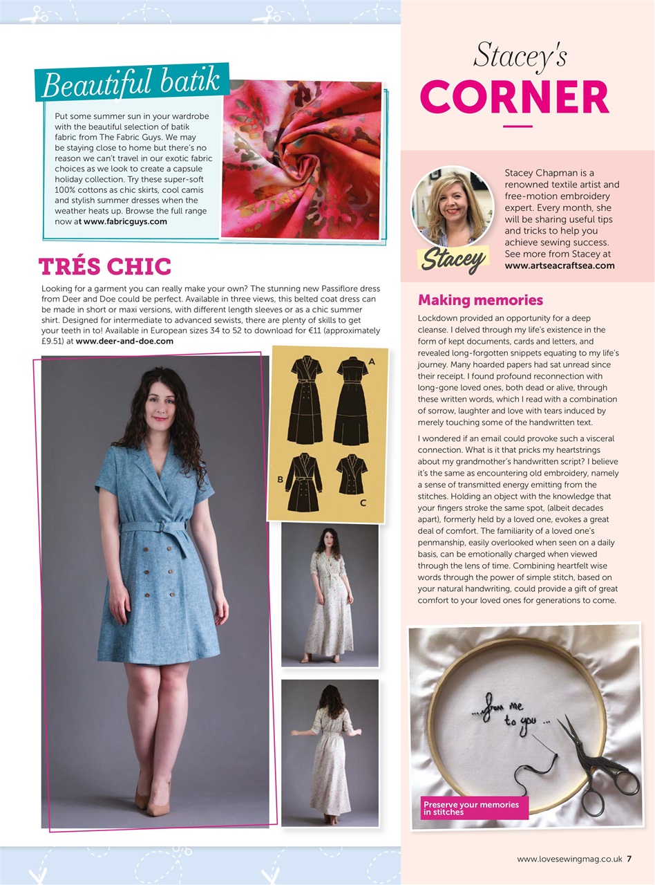 Love Sewing Preview Pages