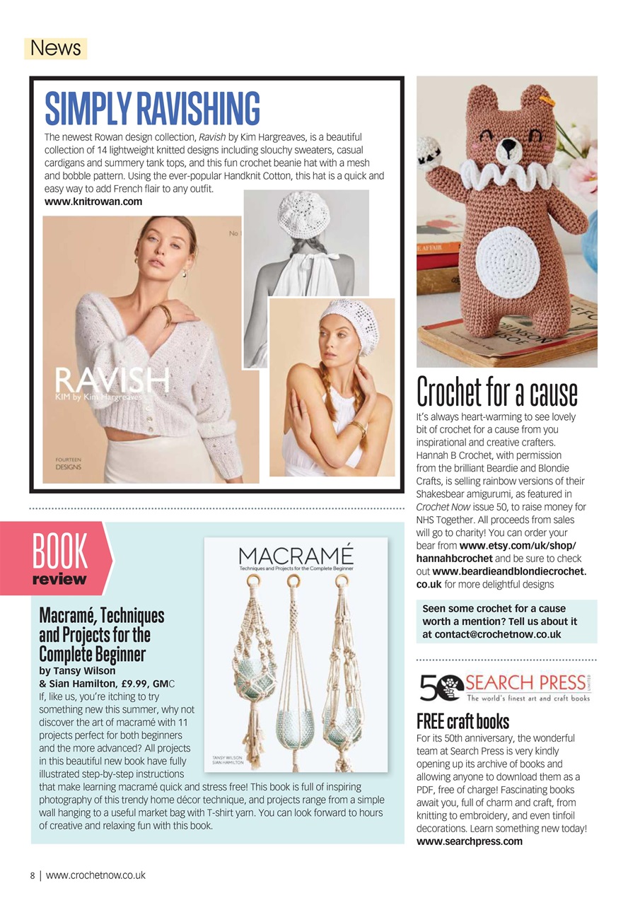 Crochet Now Magazine Preview Pages