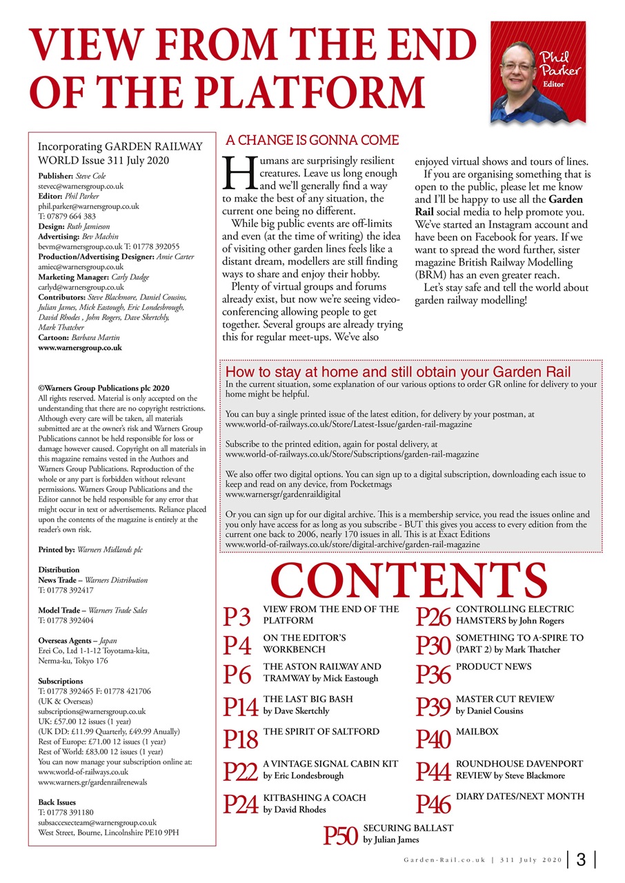 Garden Rail Preview Pages