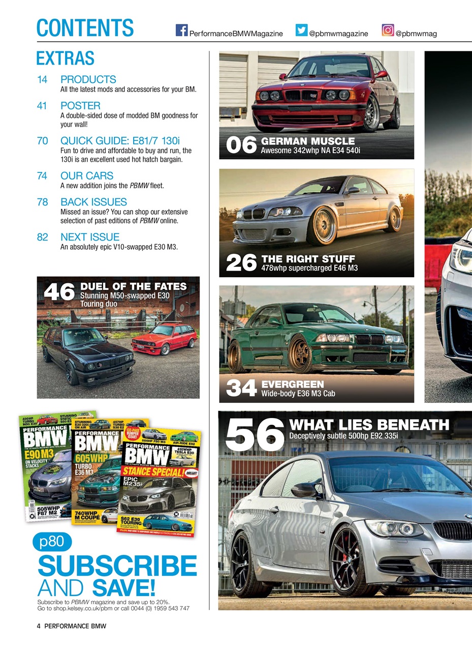 Performance BMW Preview Pages