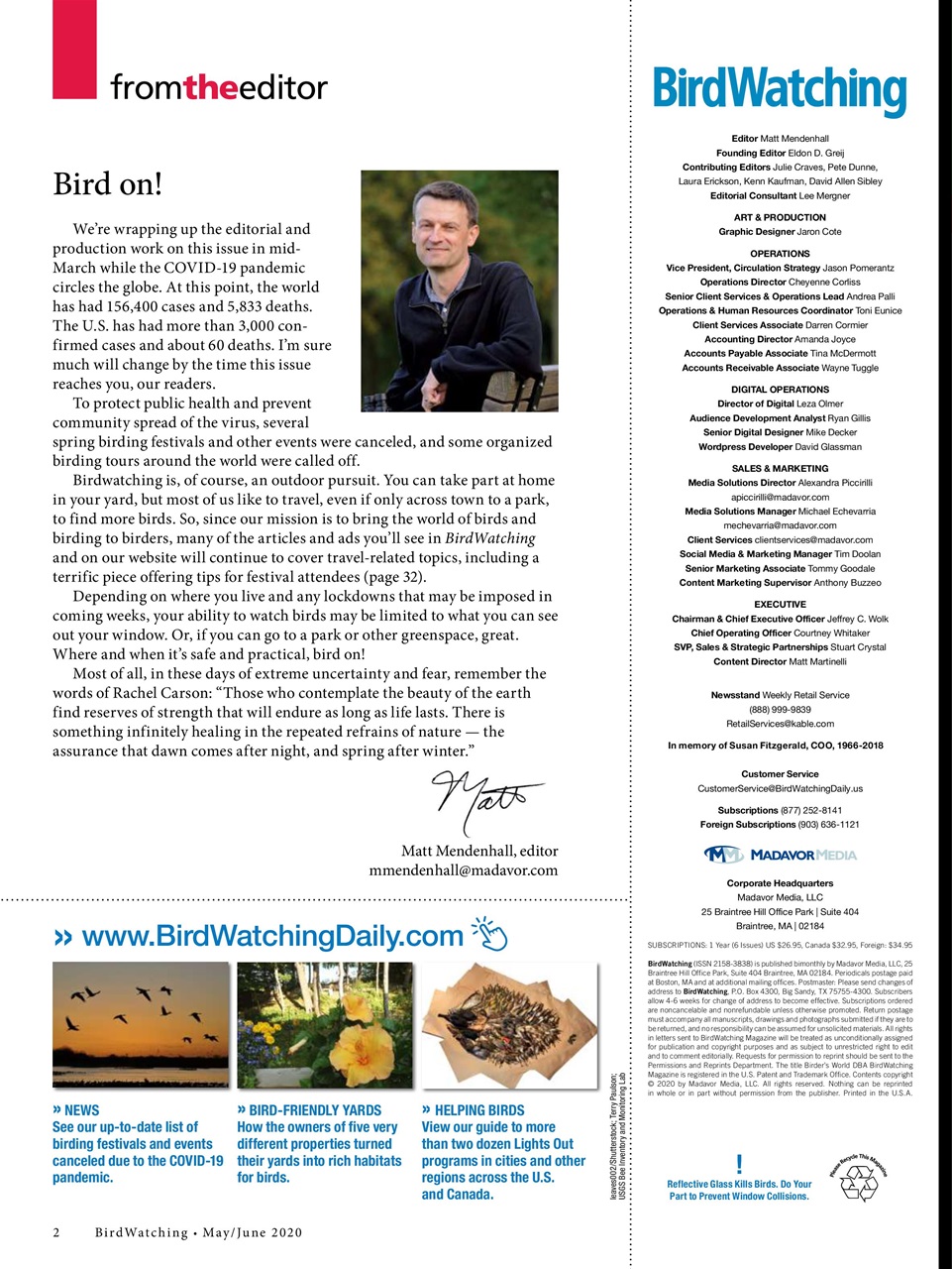 BirdWatching Preview Pages