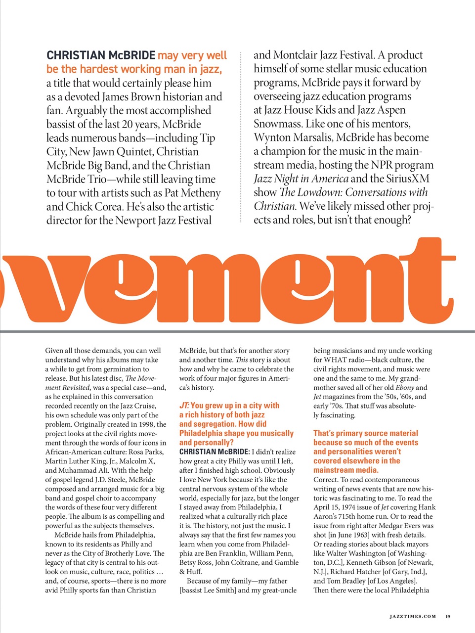 JazzTimes Preview Pages