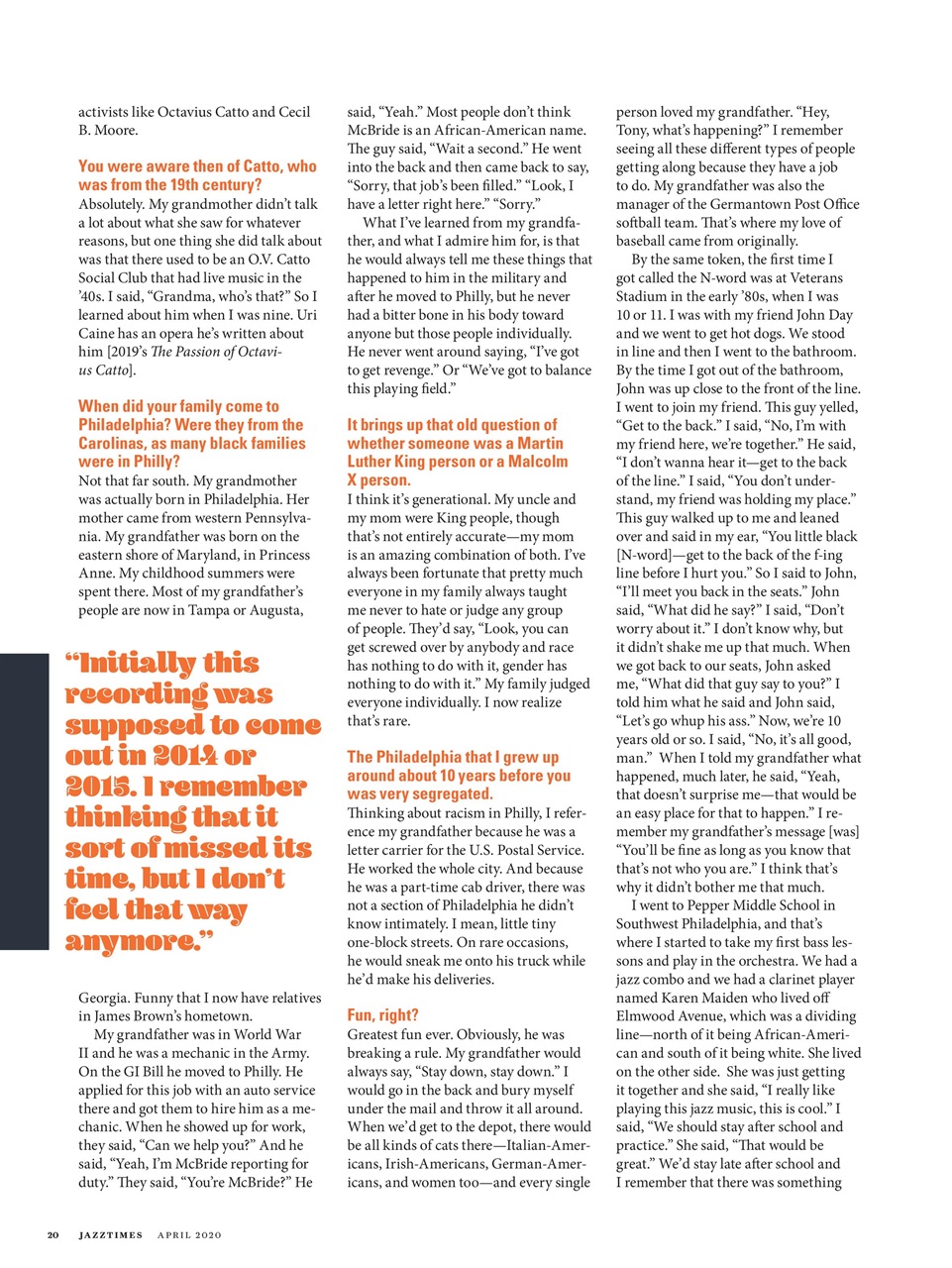 JazzTimes Preview Pages