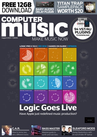 Computer Music issue August 2020