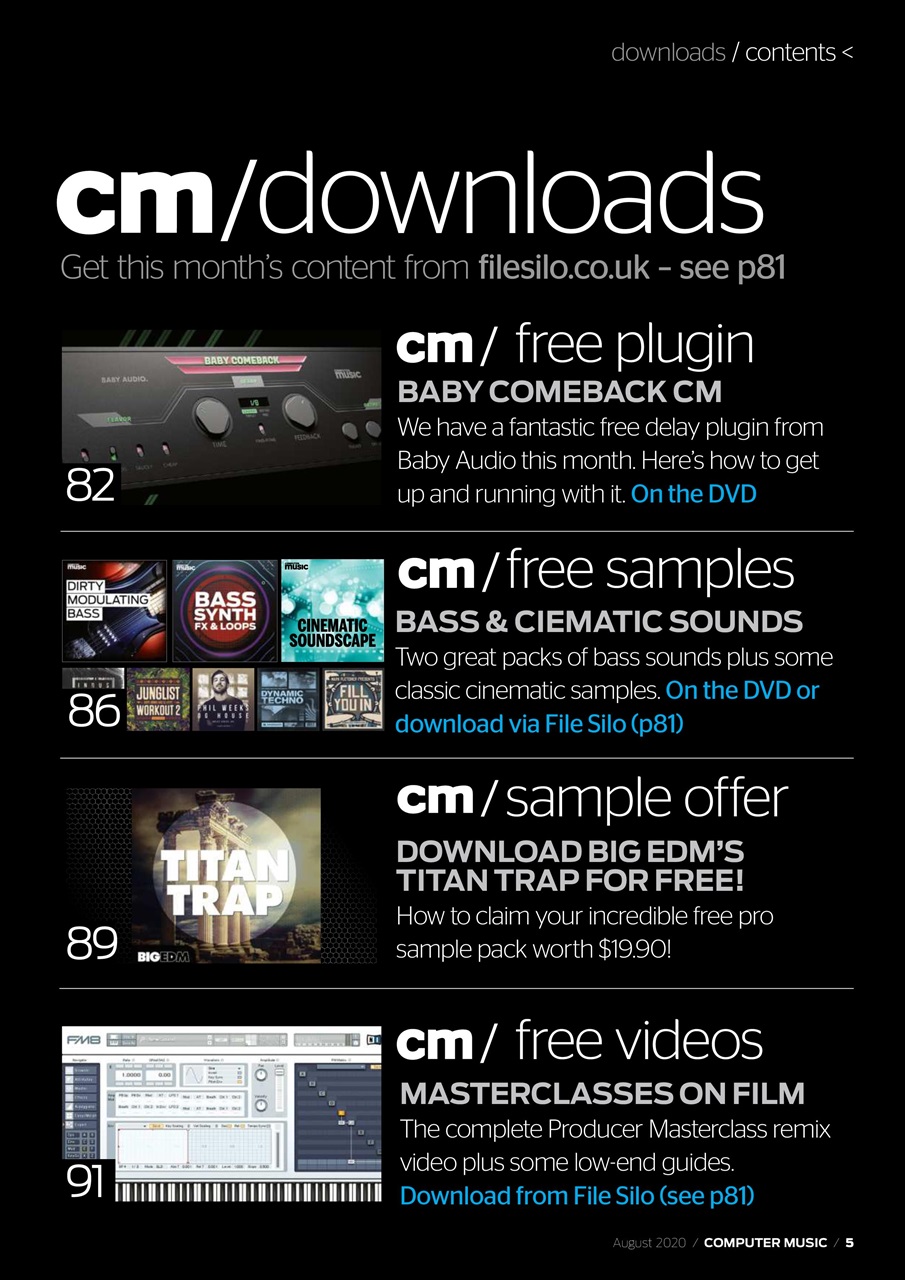 Computer Music Preview Pages
