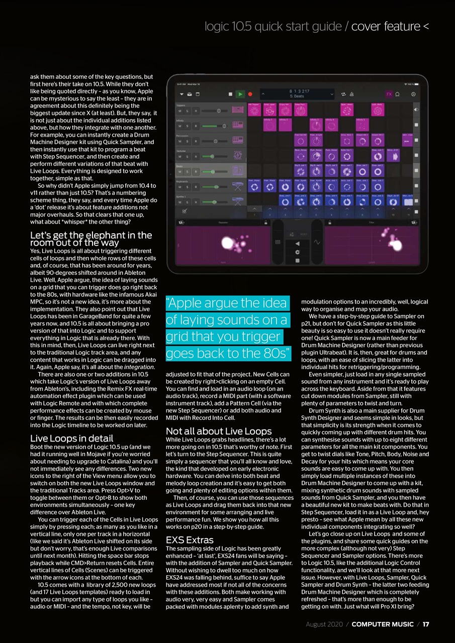 Computer Music Preview Pages