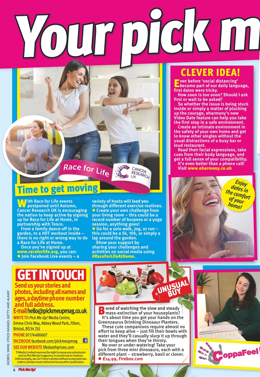 Pick Me Up Preview Pages