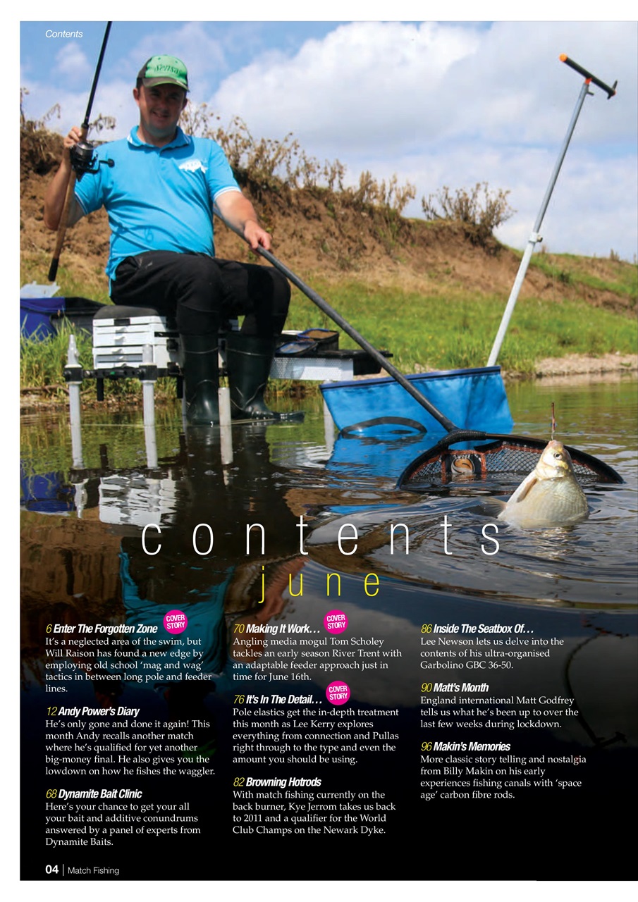 Match Fishing Preview Pages