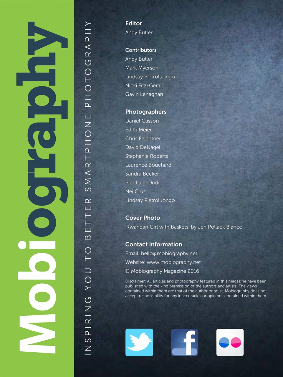 Mobiography Preview Pages