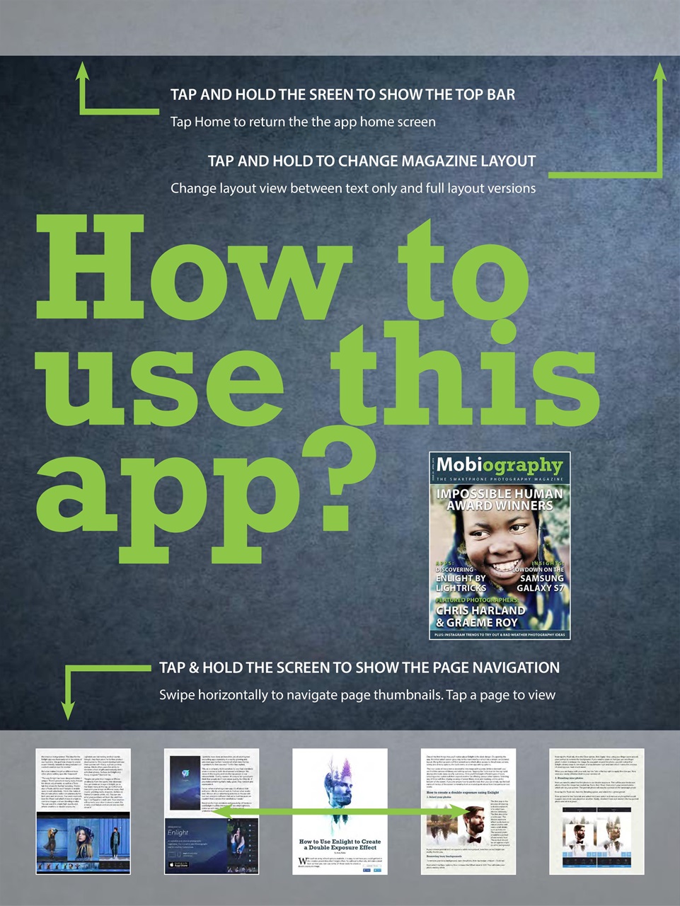 Mobiography Preview Pages