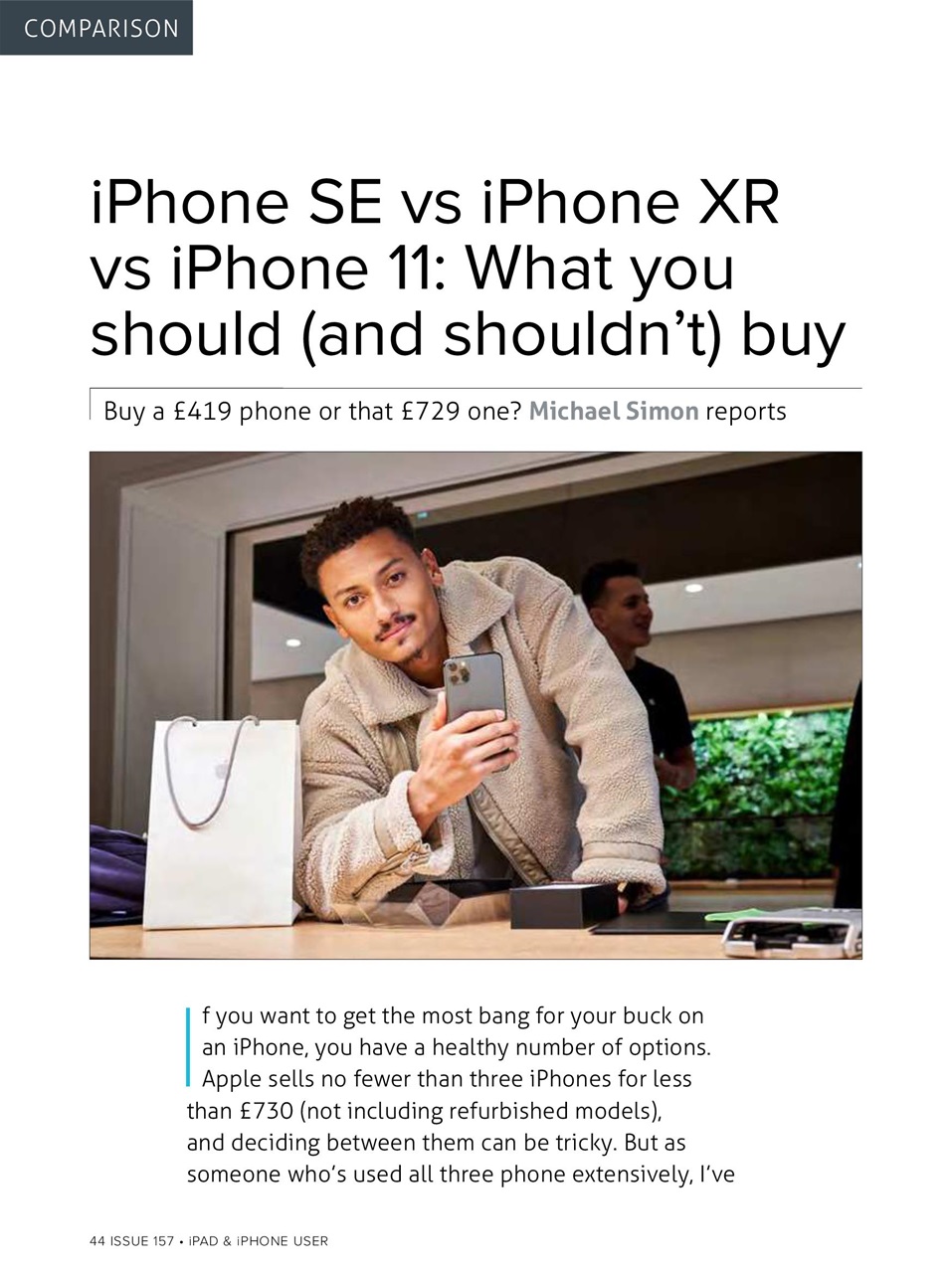 iPad and iPhone User Preview Pages