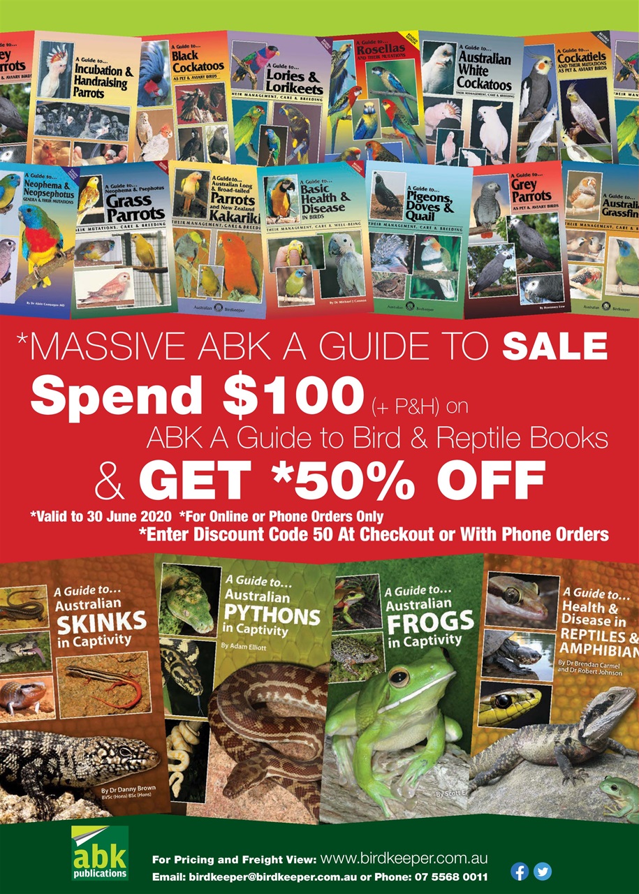Australian Birdkeeper Magazine Preview Pages