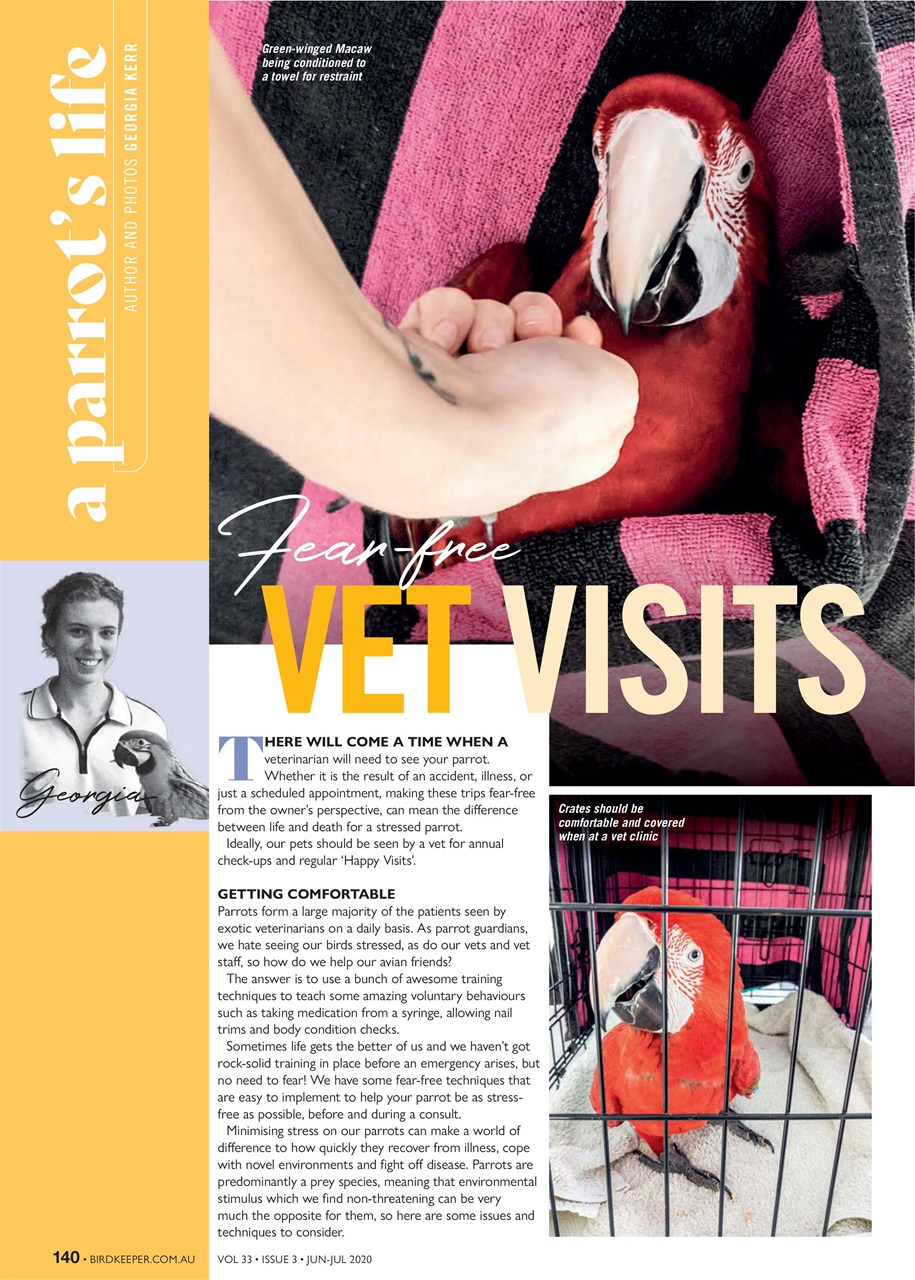 Australian Birdkeeper Magazine Preview Pages