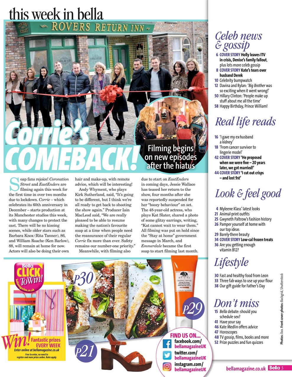 Bella Magazine Preview Pages