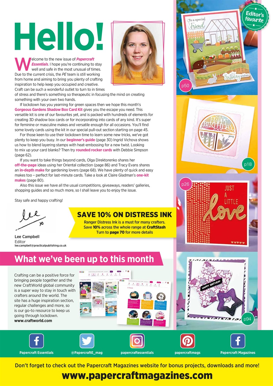 Papercraft Essentials Preview Pages