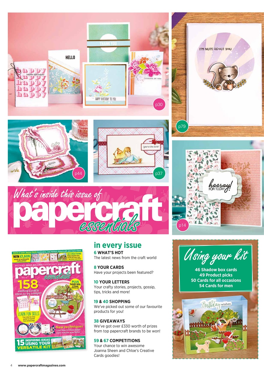 Papercraft Essentials Preview Pages