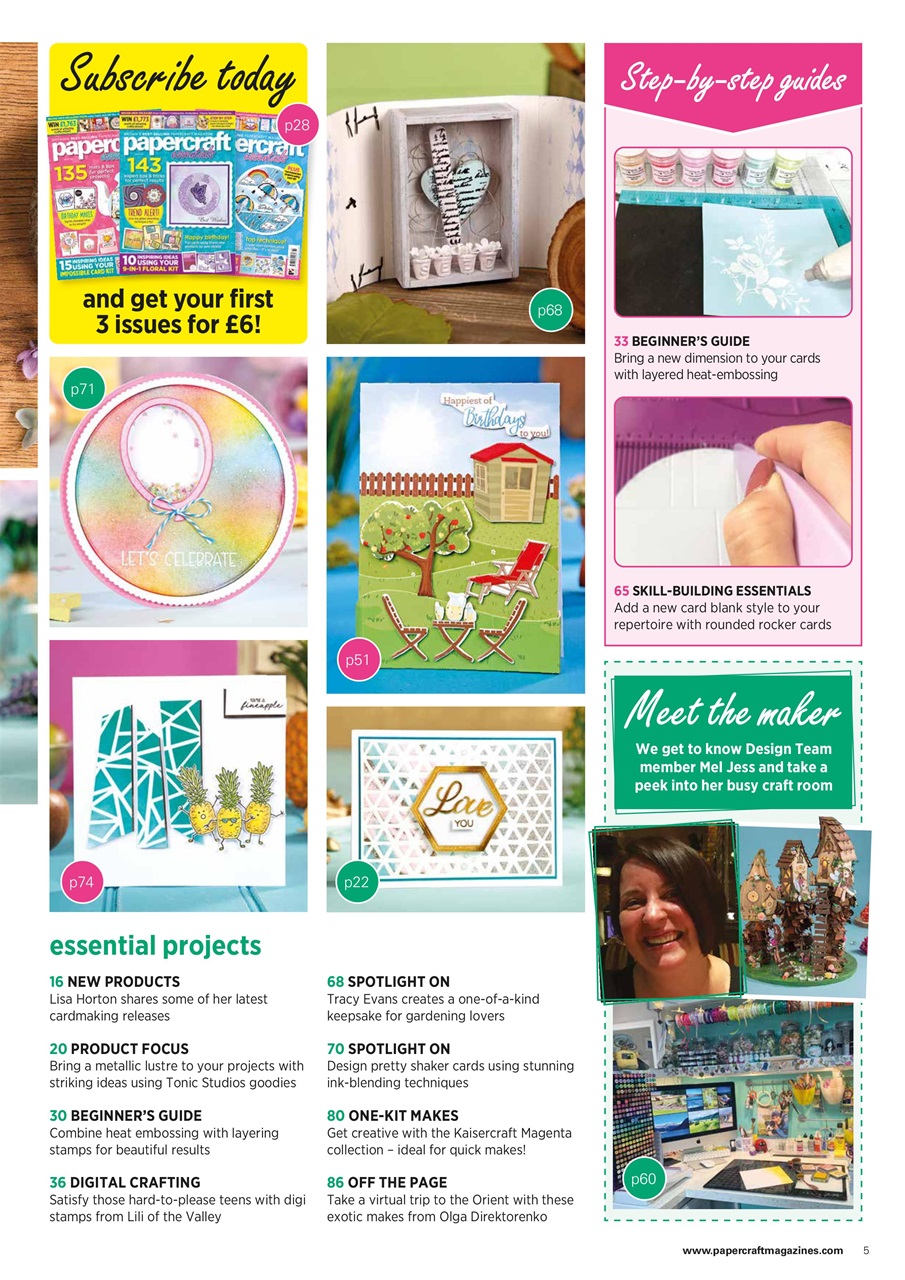 Papercraft Essentials Preview Pages