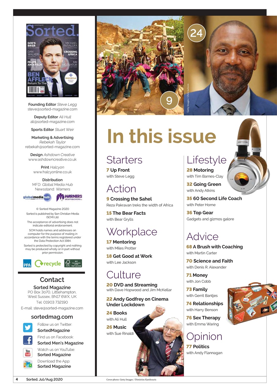 Sorted Magazine – The men's mag with morals Preview Pages