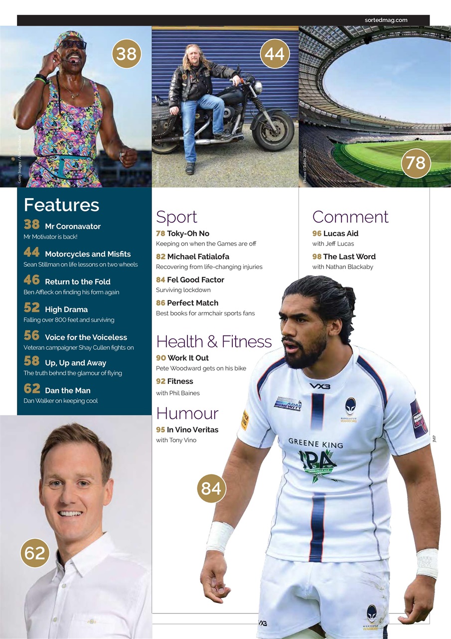 Sorted Magazine – The men's mag with morals Preview Pages