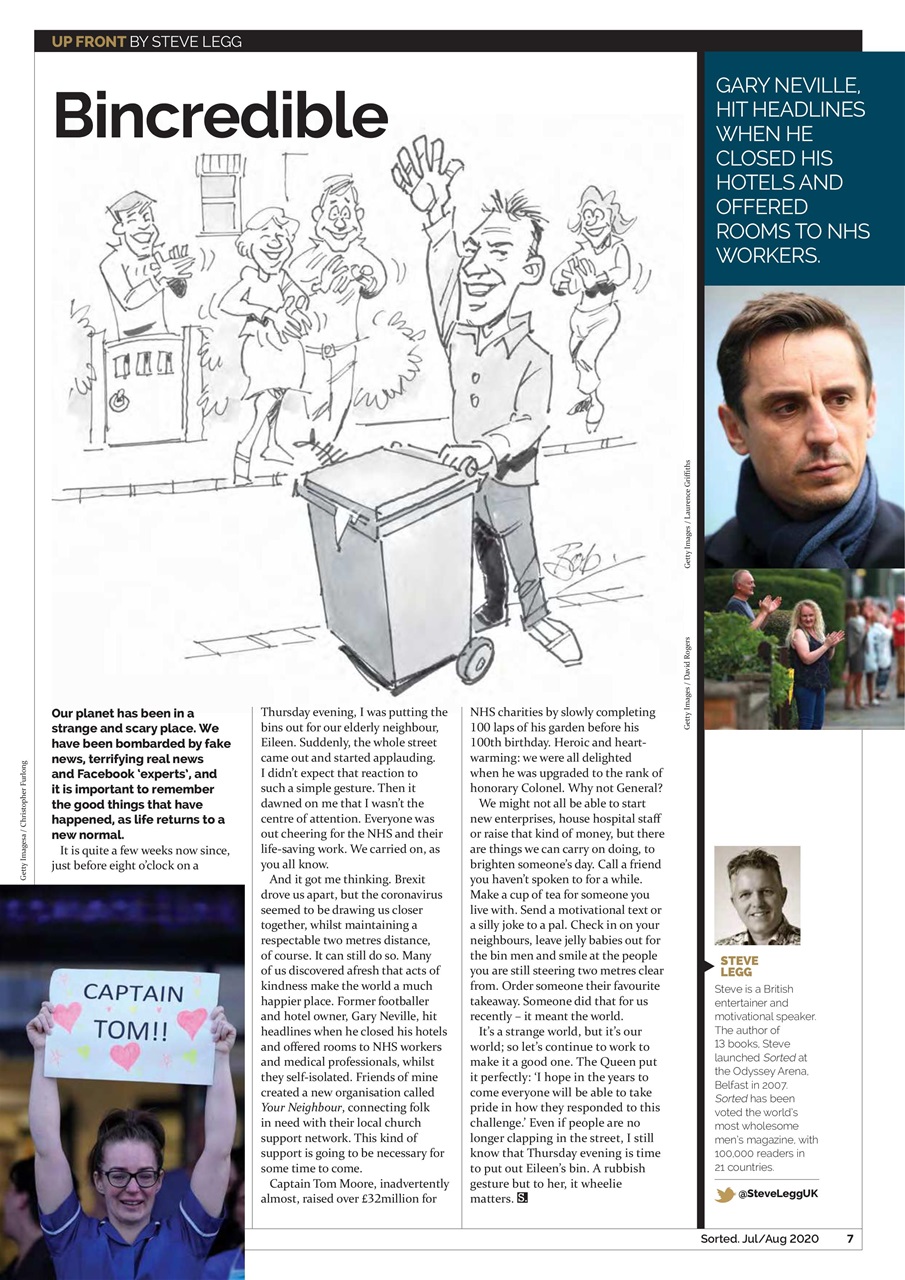 Sorted Magazine – The men's mag with morals Preview Pages